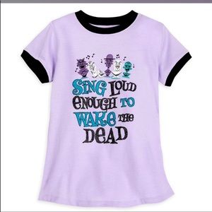NWT Disney Girls Haunted Mansion T-Shirt